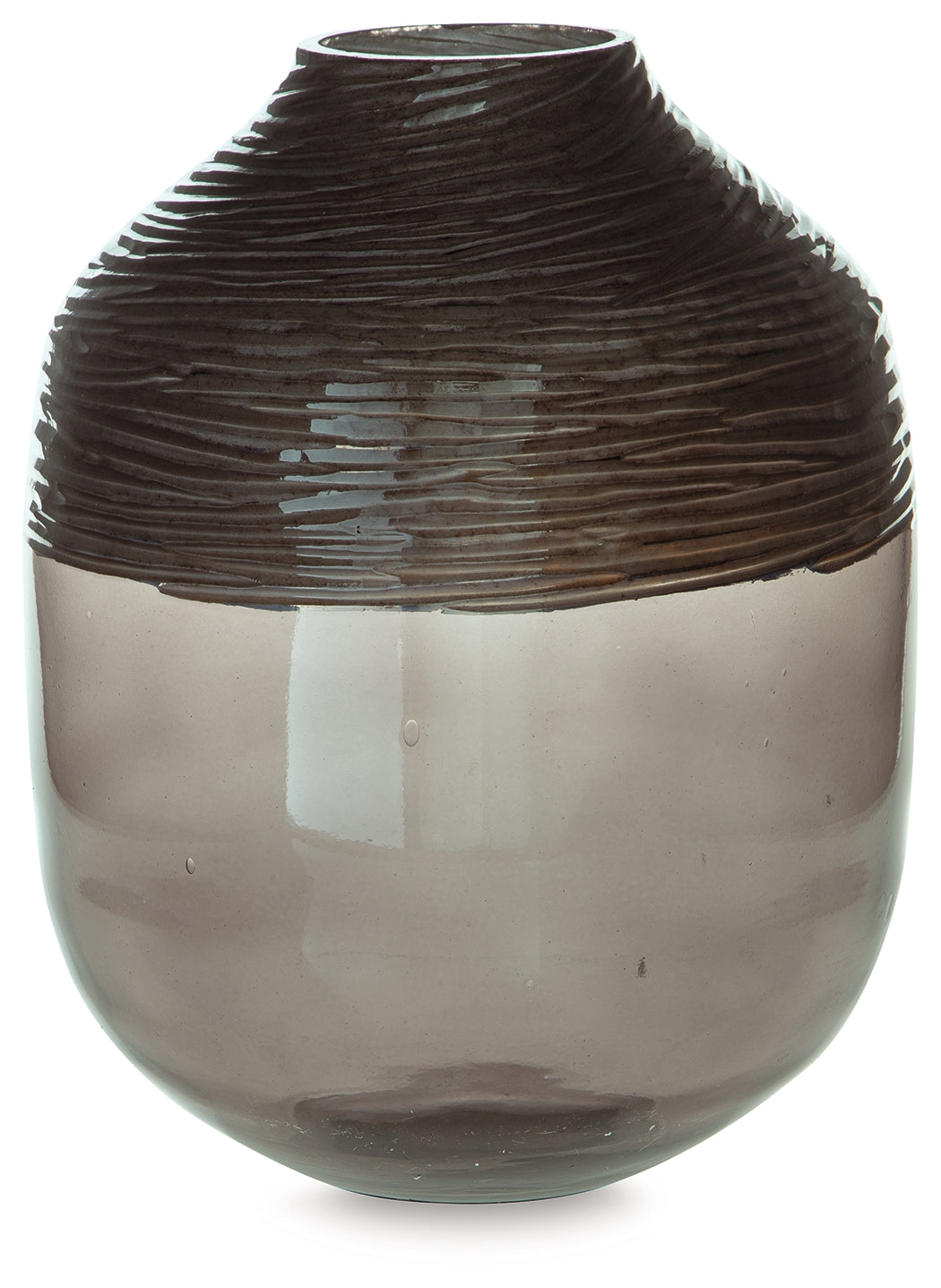 Harpwick Vase angled view with light reflection