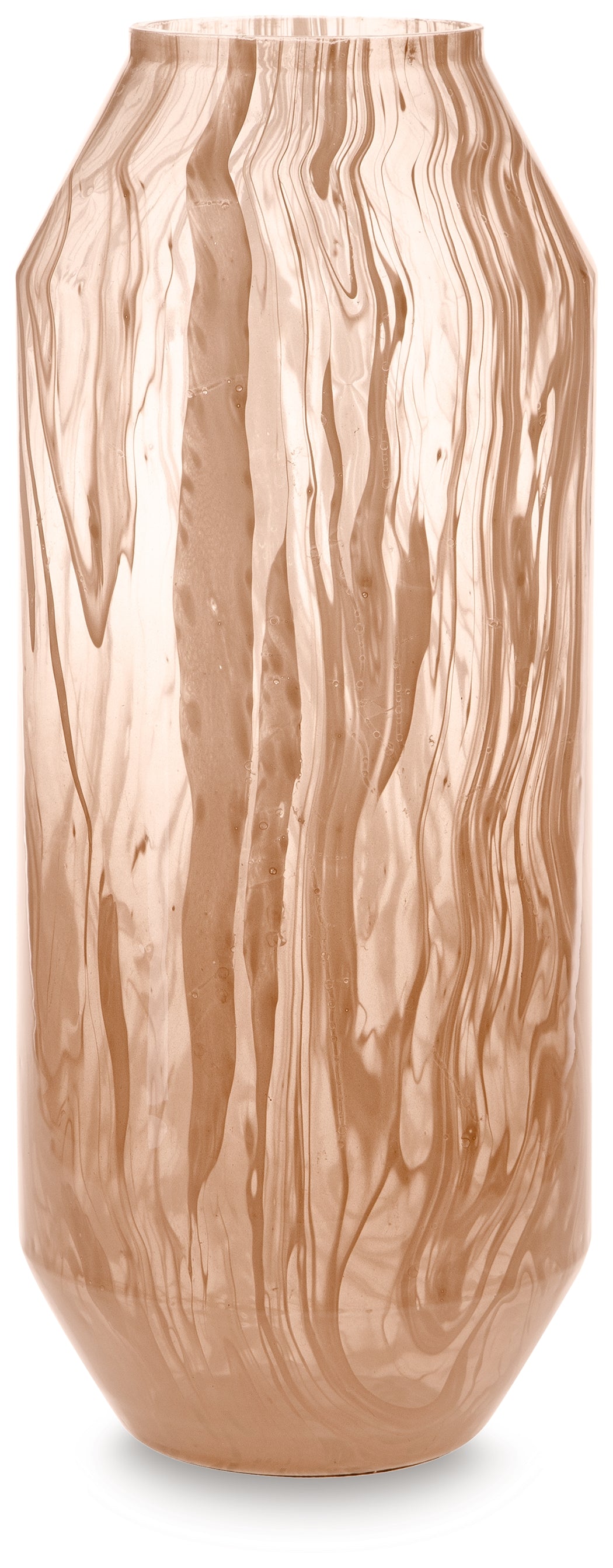 Dushby Vase side profile showing swirl texture