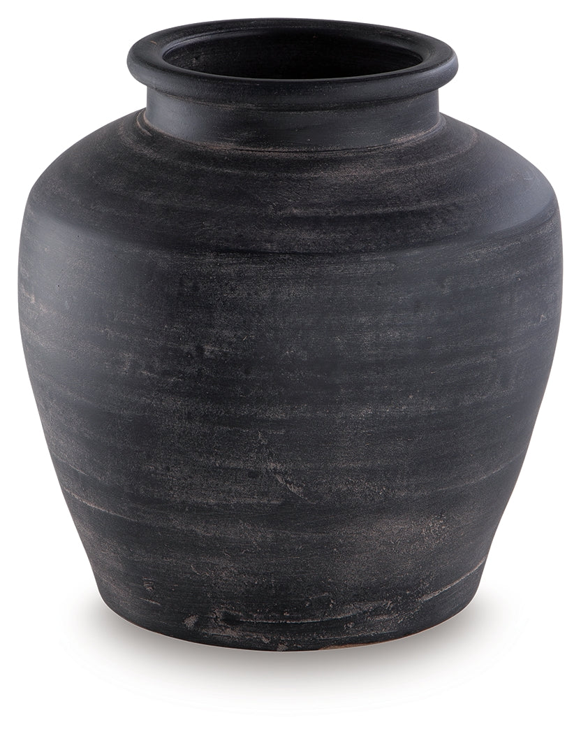 Meadie Vase shown in styled living room