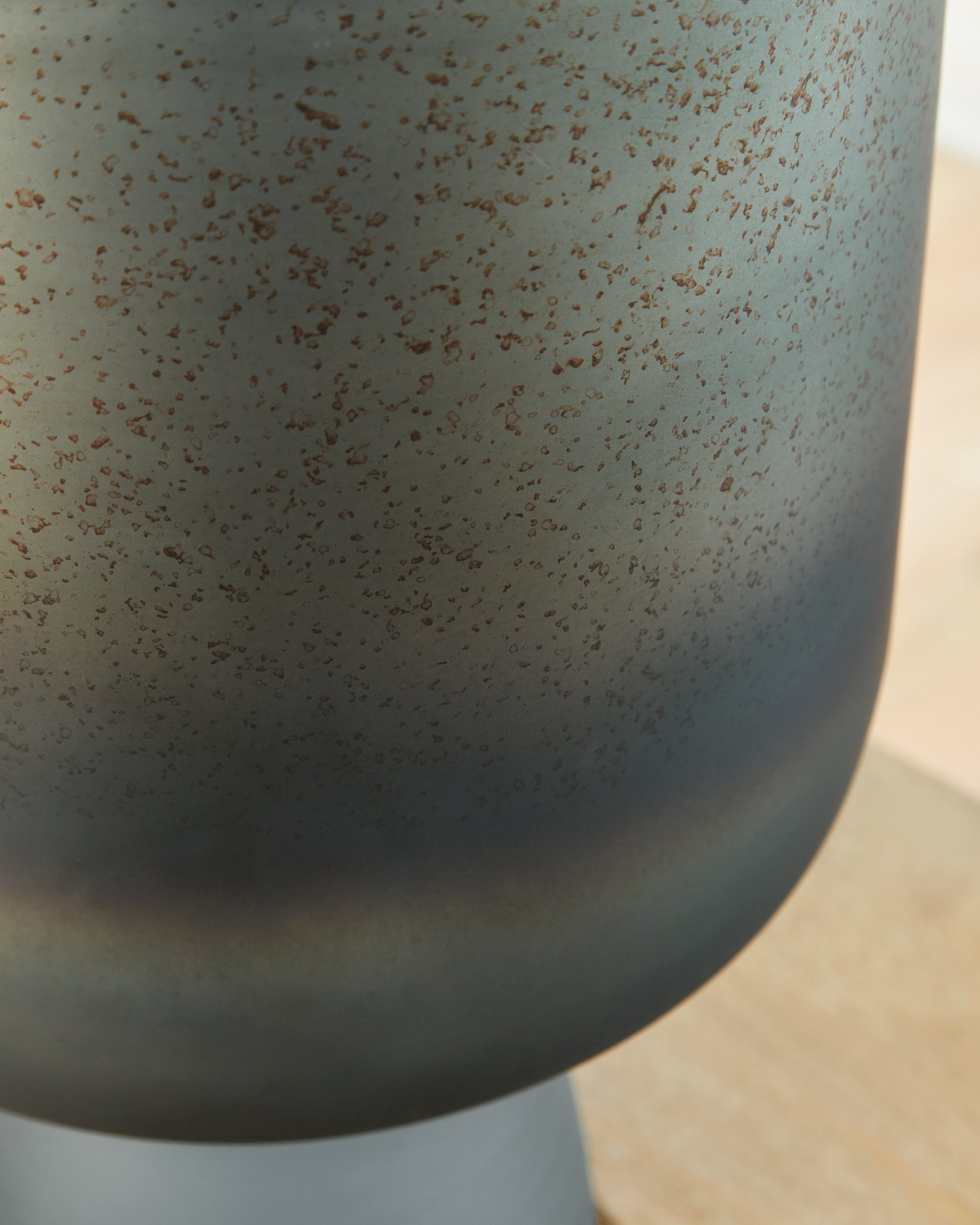 Pennmore Antique Blue Vase on white background