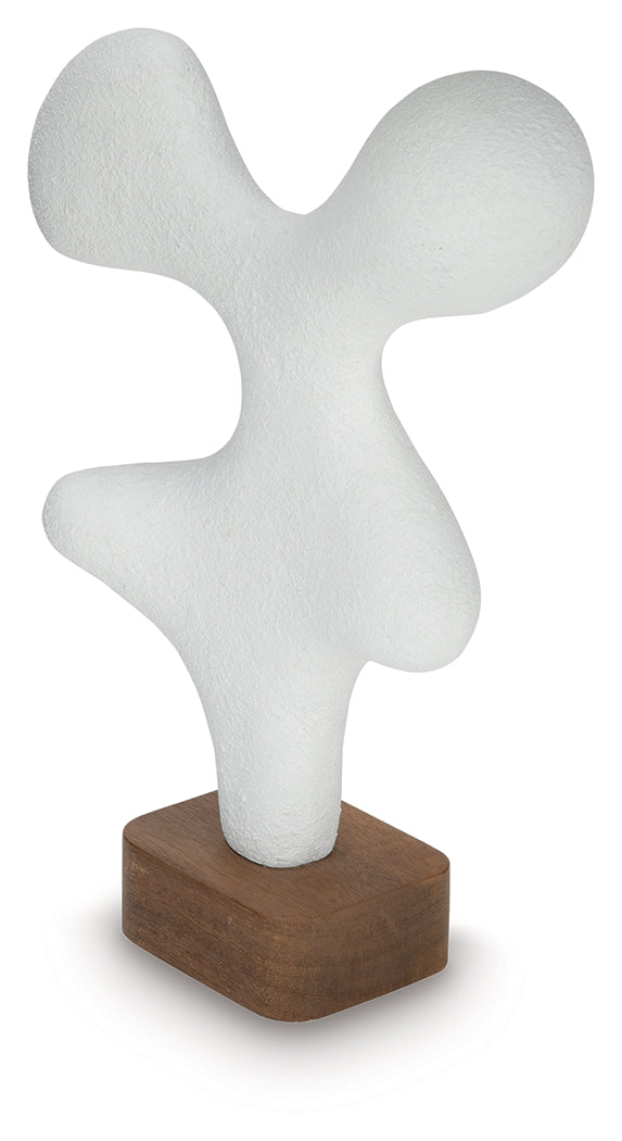 Close-up of Lavarsen sculpture texture and finish