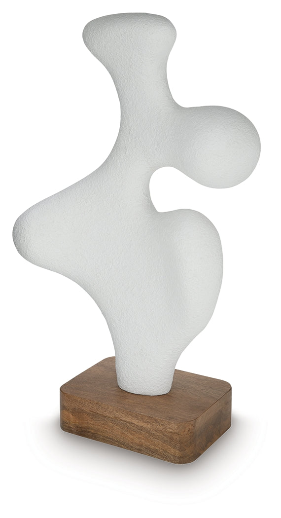 Alternate side angle displaying sculpture curves