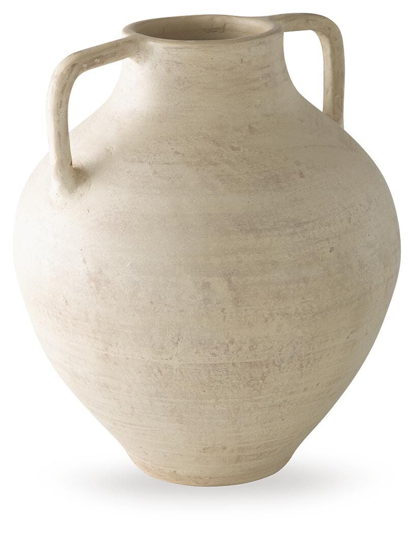 Justy Antique Beige Vase view 2