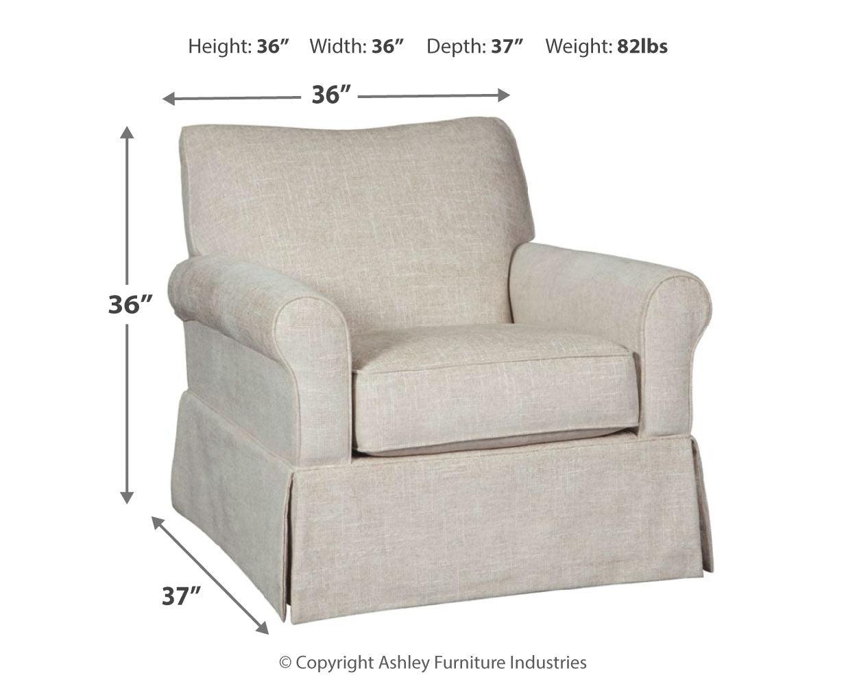 Searcy Quartz Accent Chair - Ella Furniture