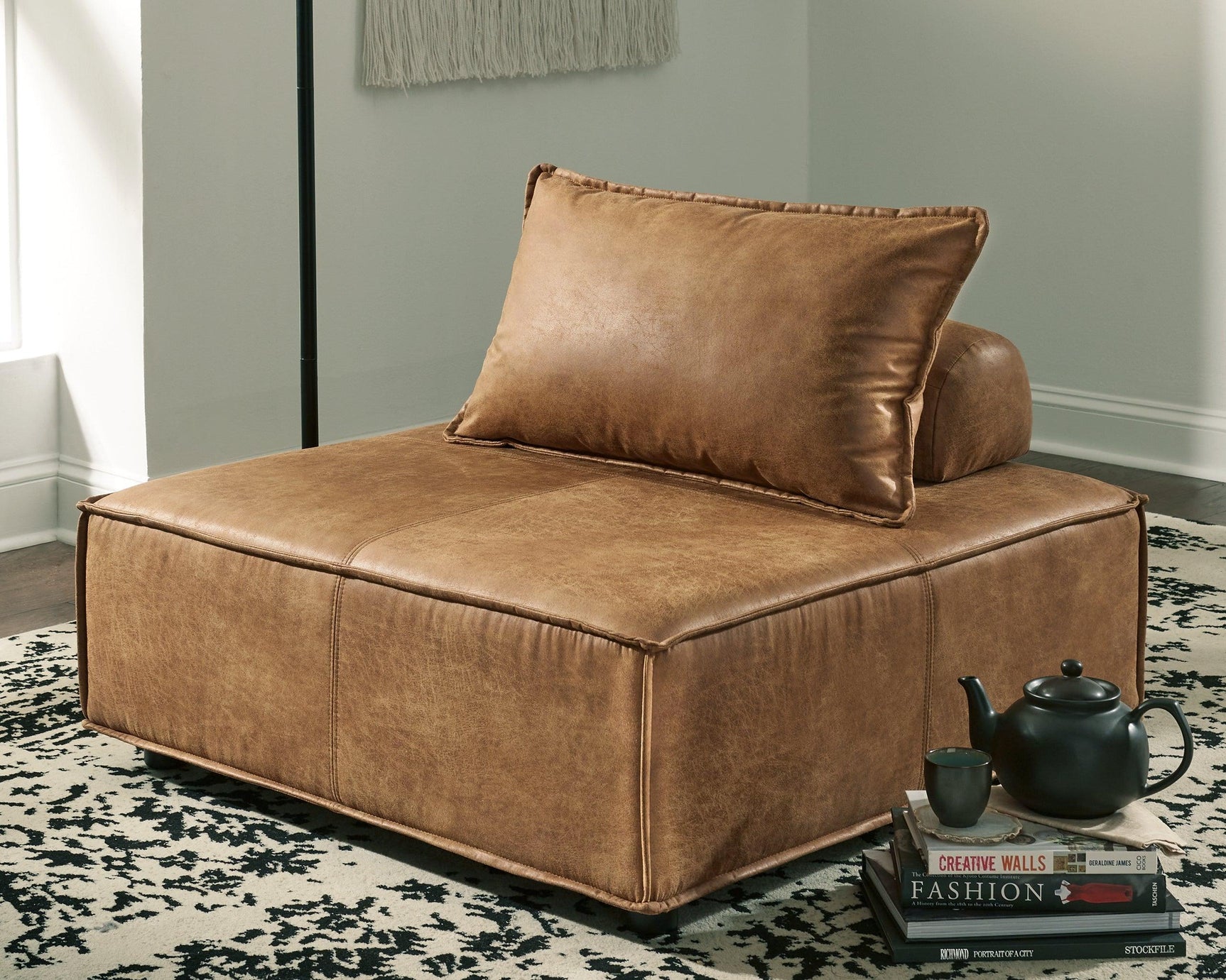 Bales Taupe Accent Chair - Ella Furniture