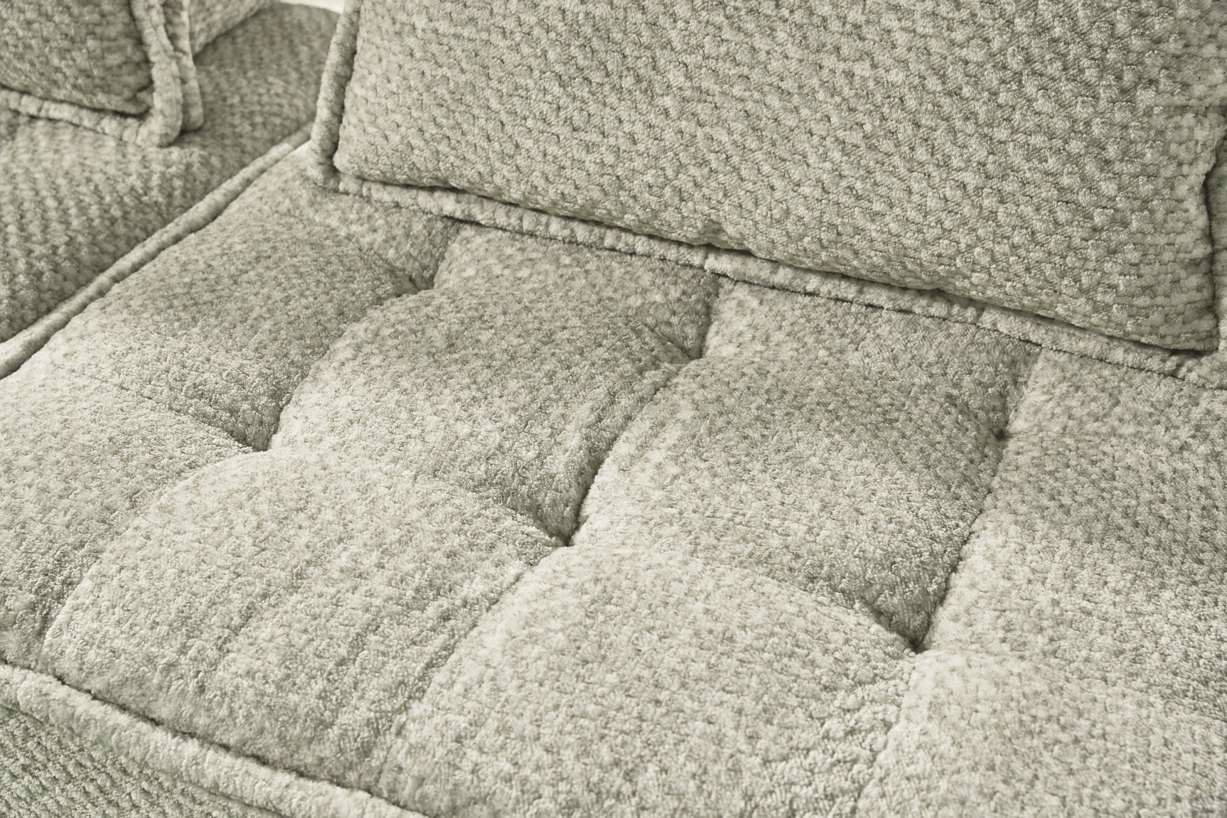 side view of Bales Taupe 2-Piece Modular Seating furniture