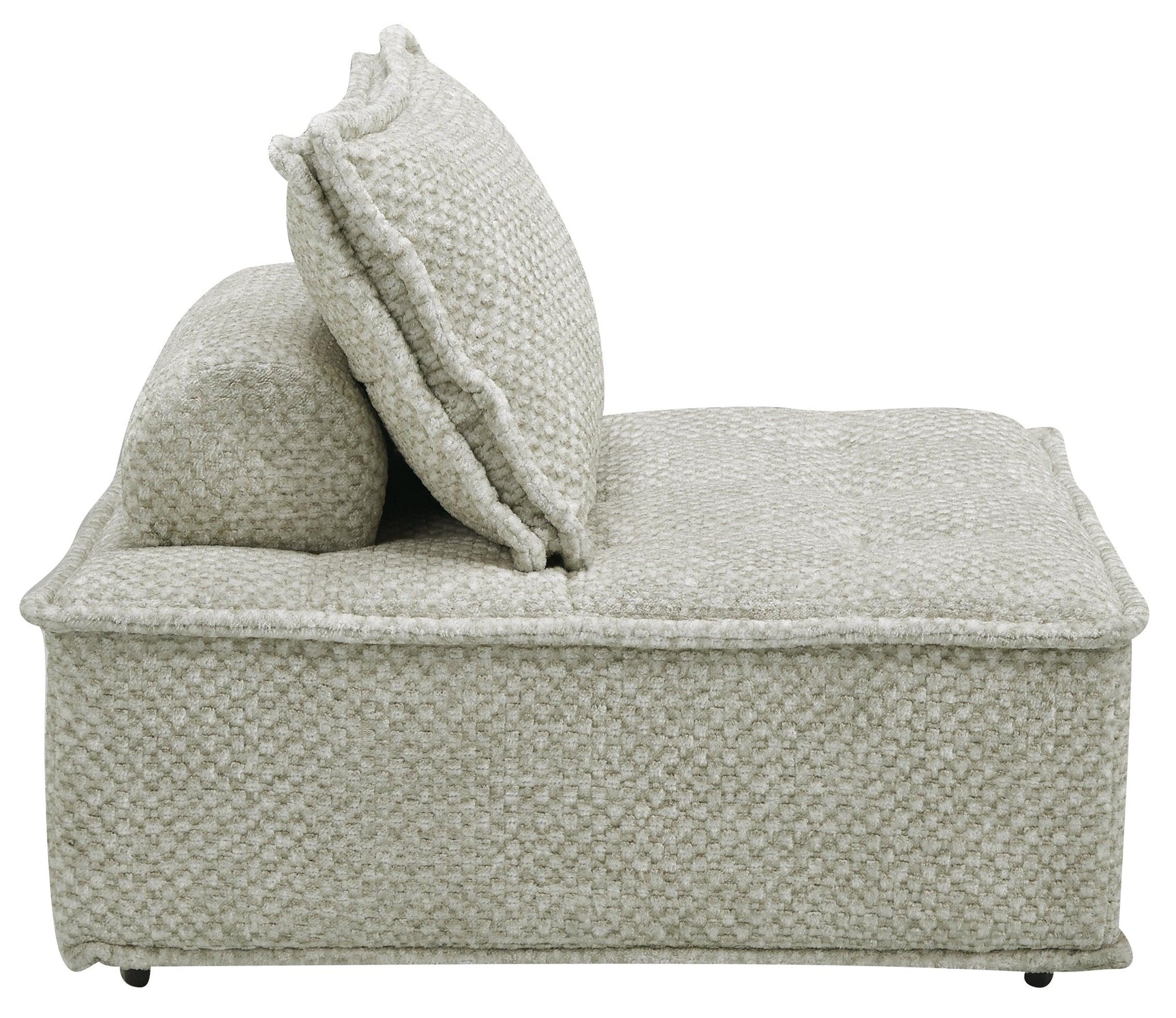 Fabric texture detail on Bales Taupe Sectional