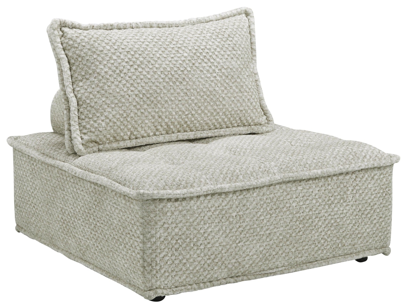 Side angle of Bales Taupe 8-Piece Modular Seating