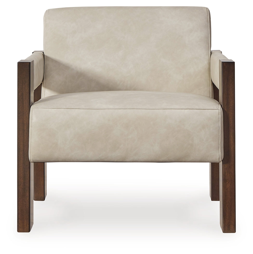 Adlanlock Bone Accent Chair side profile