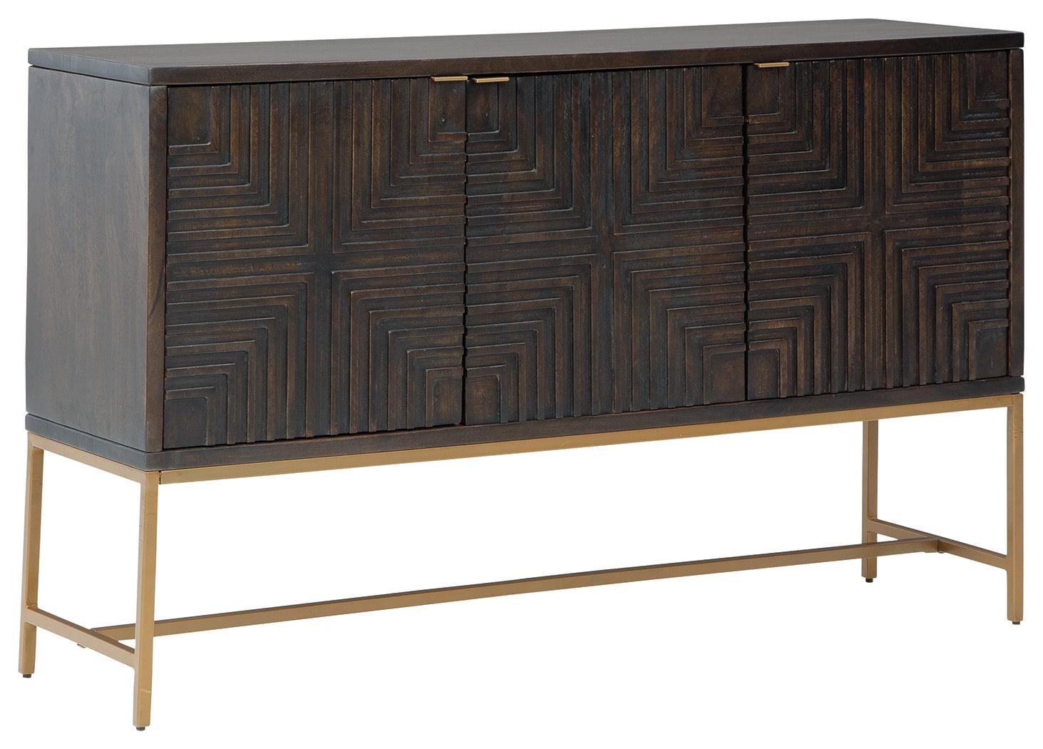 Elinmore Accent Cabinet head-on front view