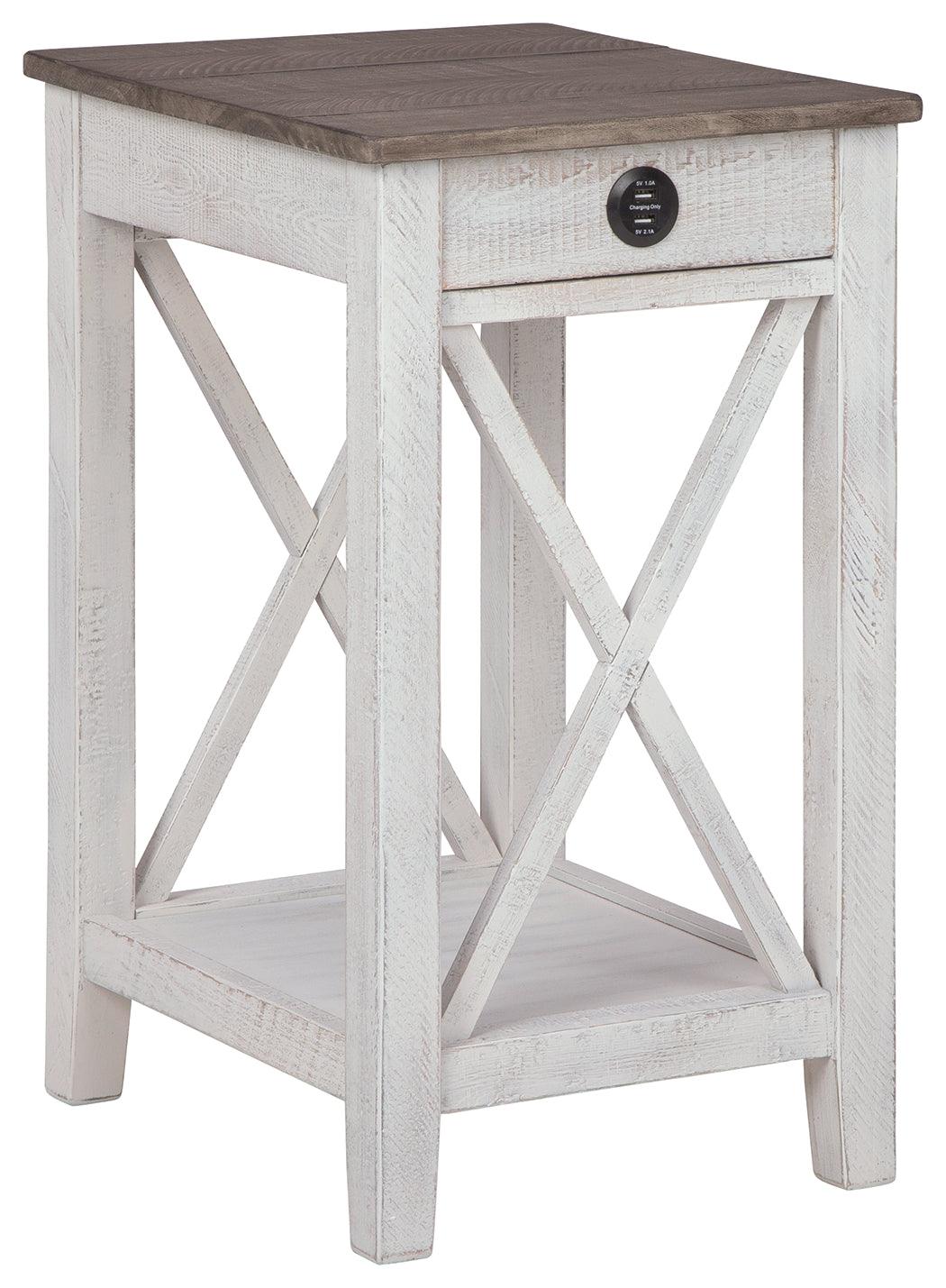 Back view of Adalane Accent Table