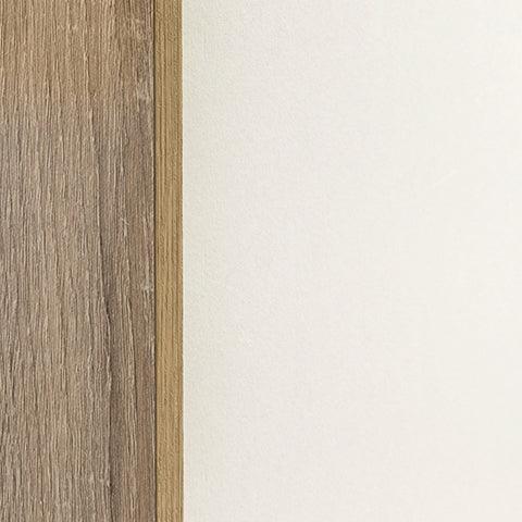 Close-up of Orinfield Accent Cabinet finish and door pulls
