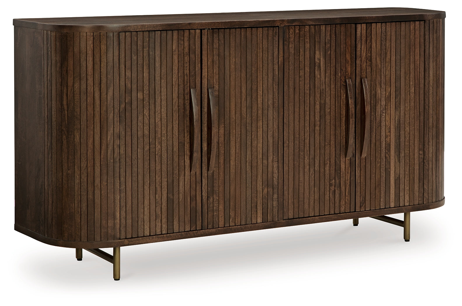 Amickly Accent Cabinet angled closed doors