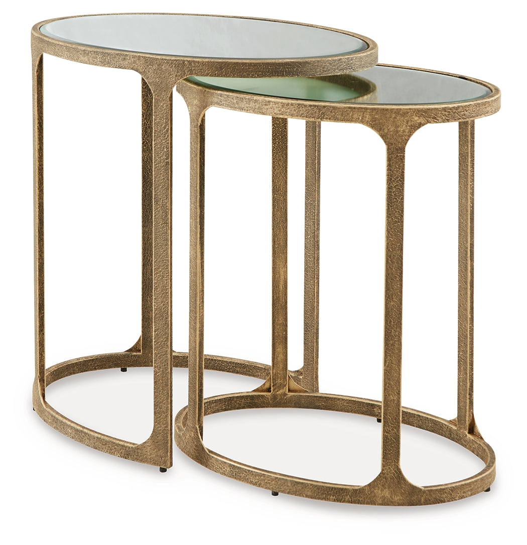 Irmaleigh accent tables nested alternate angle