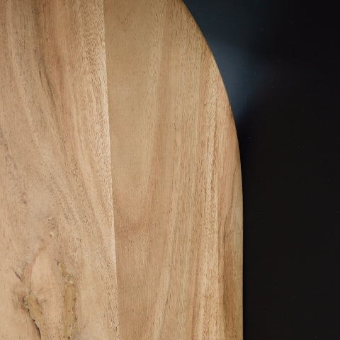 Ladgate Black Natural Accent Table
