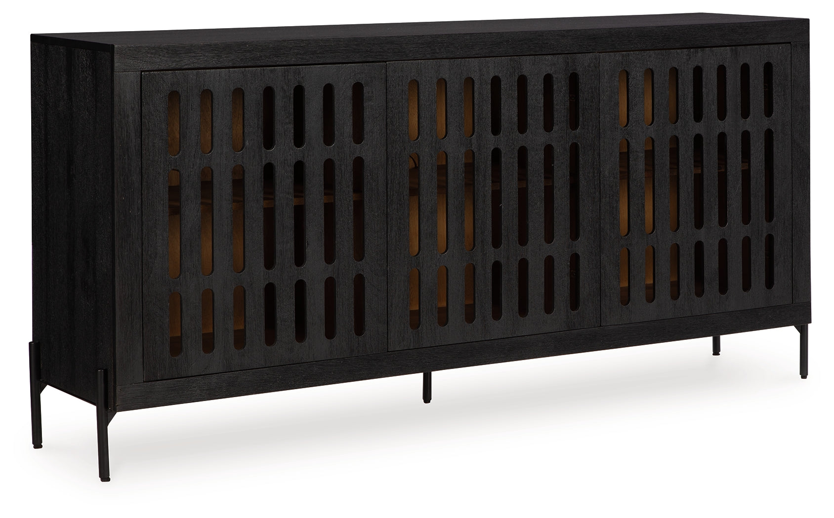 Vallisburg Accent Cabinet side angle closed doors