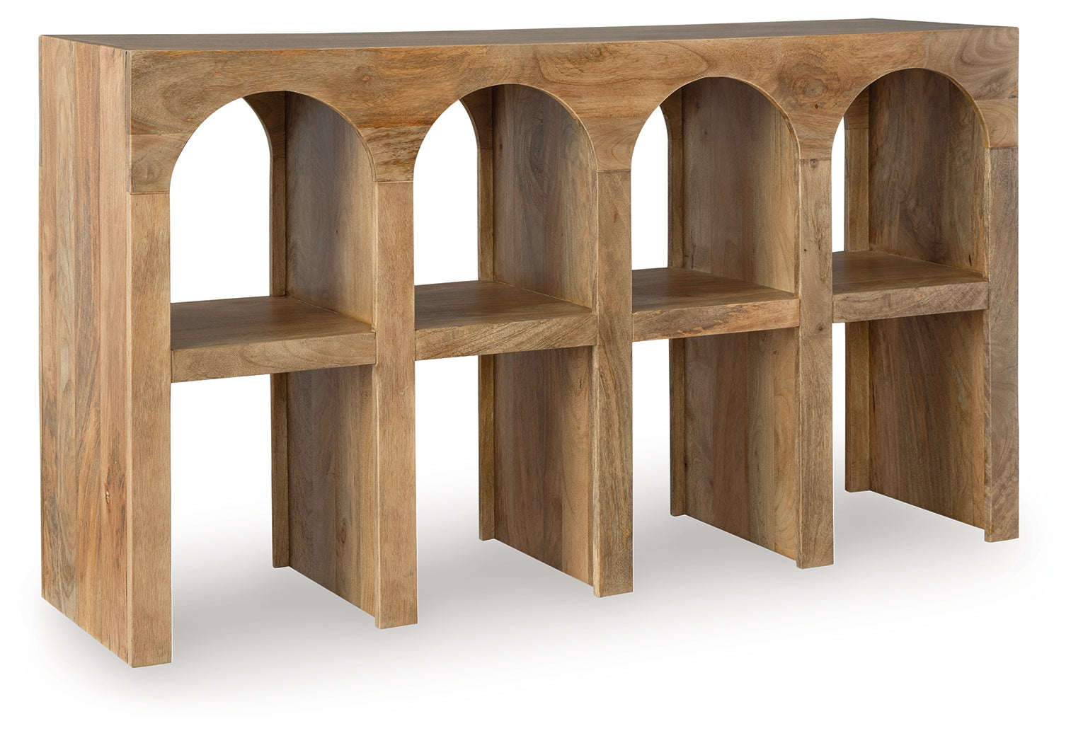 Luzmanacy console sofa table head-on front view