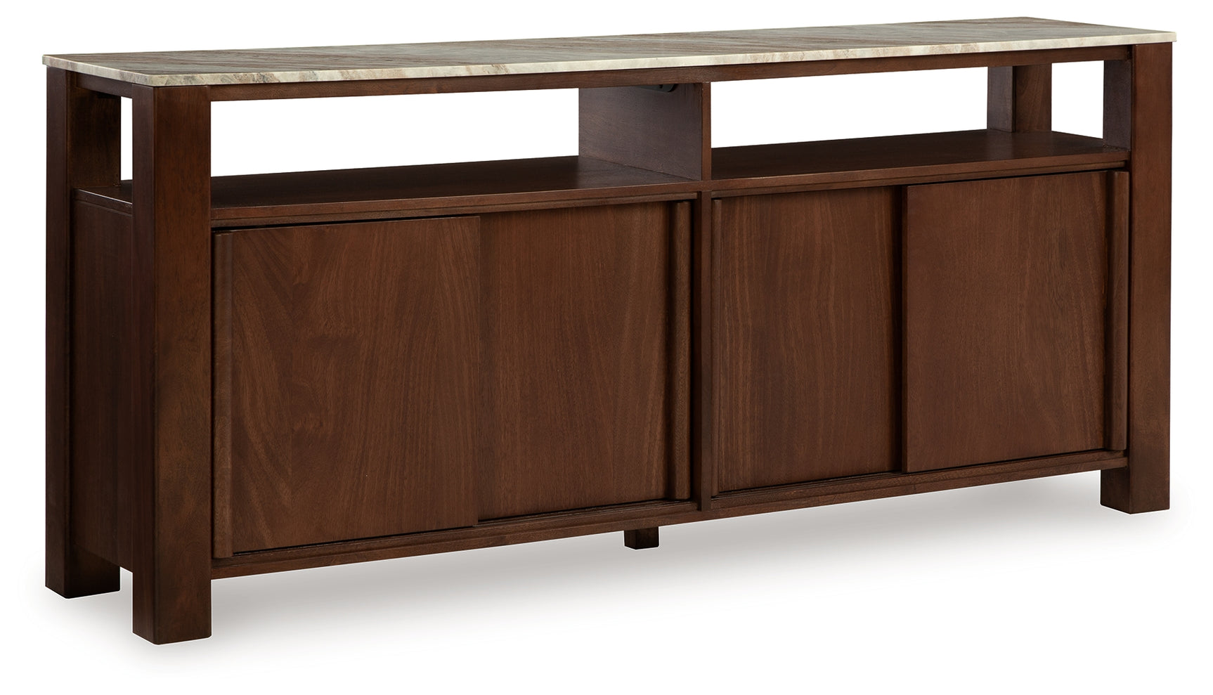 Tobinville accent cabinet angled closed view