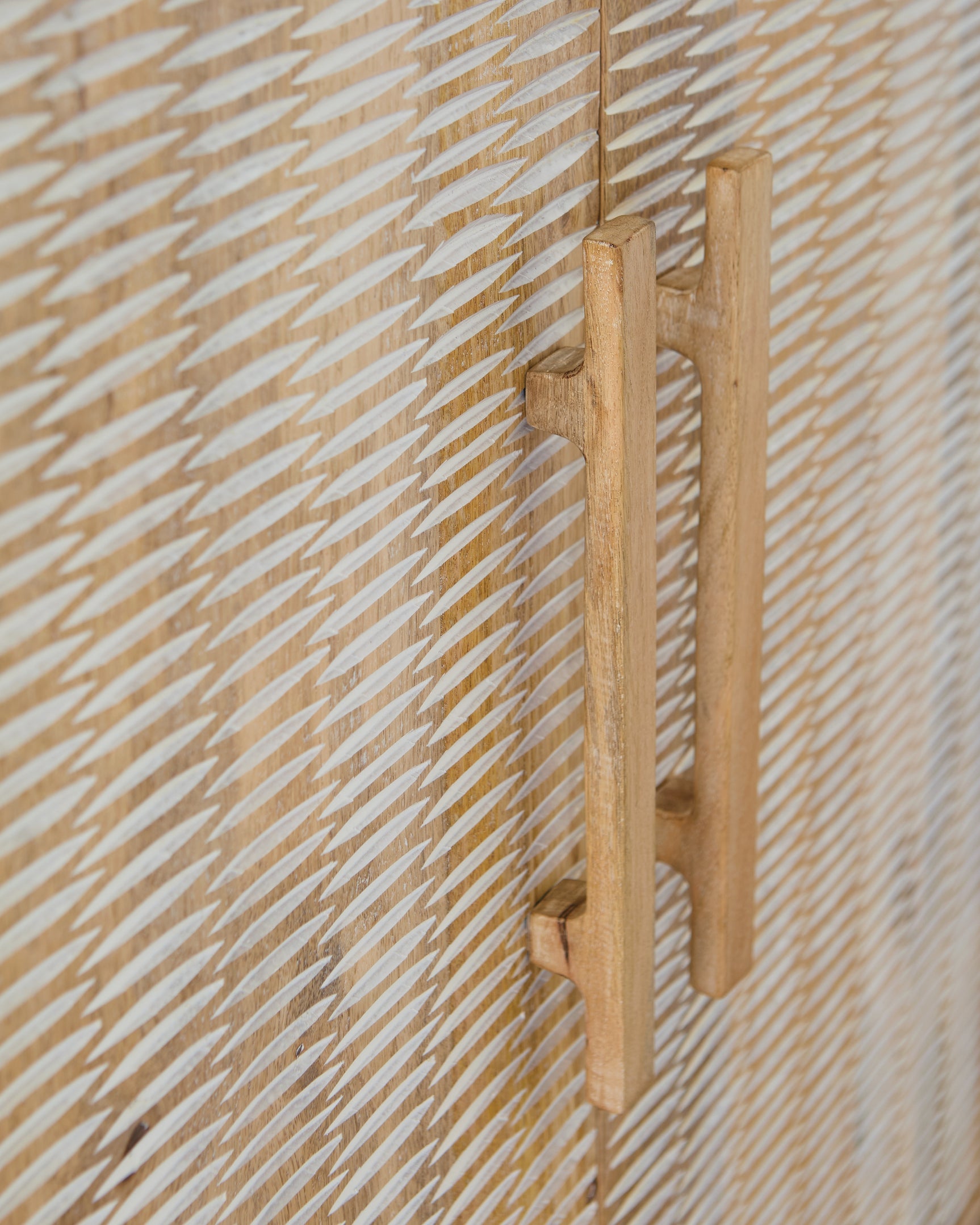 Dallinbury Natural/White Wash Accent Cabinet