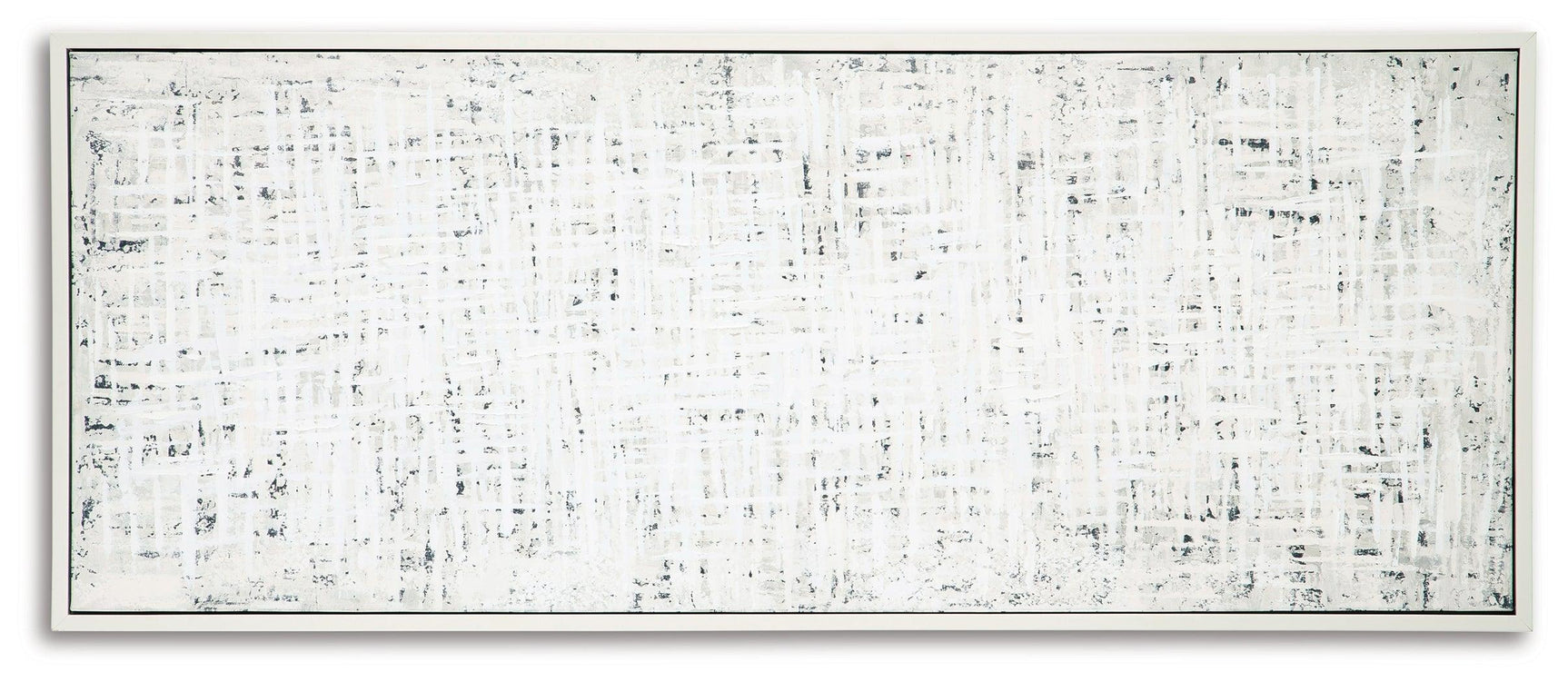 Daxonport gray taupe wall art side angle