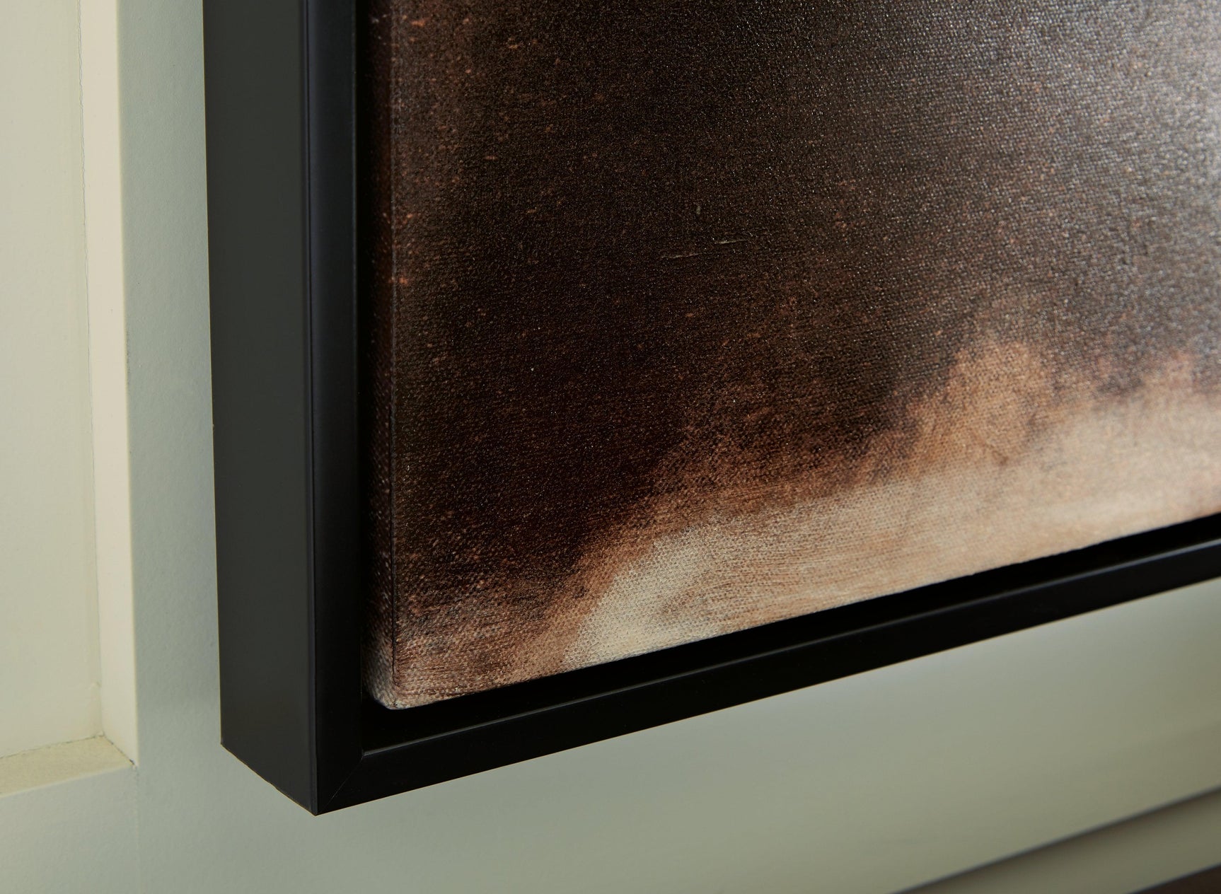 Drewland abstract wall art detail of hand-painted embellishments