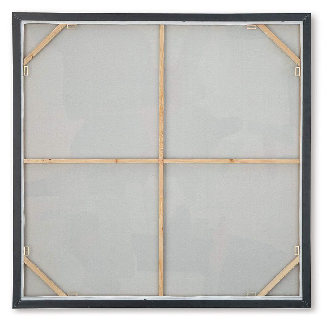 Wynburn White/Blue/Green Wall Art