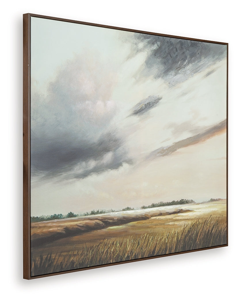 Taymen Multi Wall Art angled side view