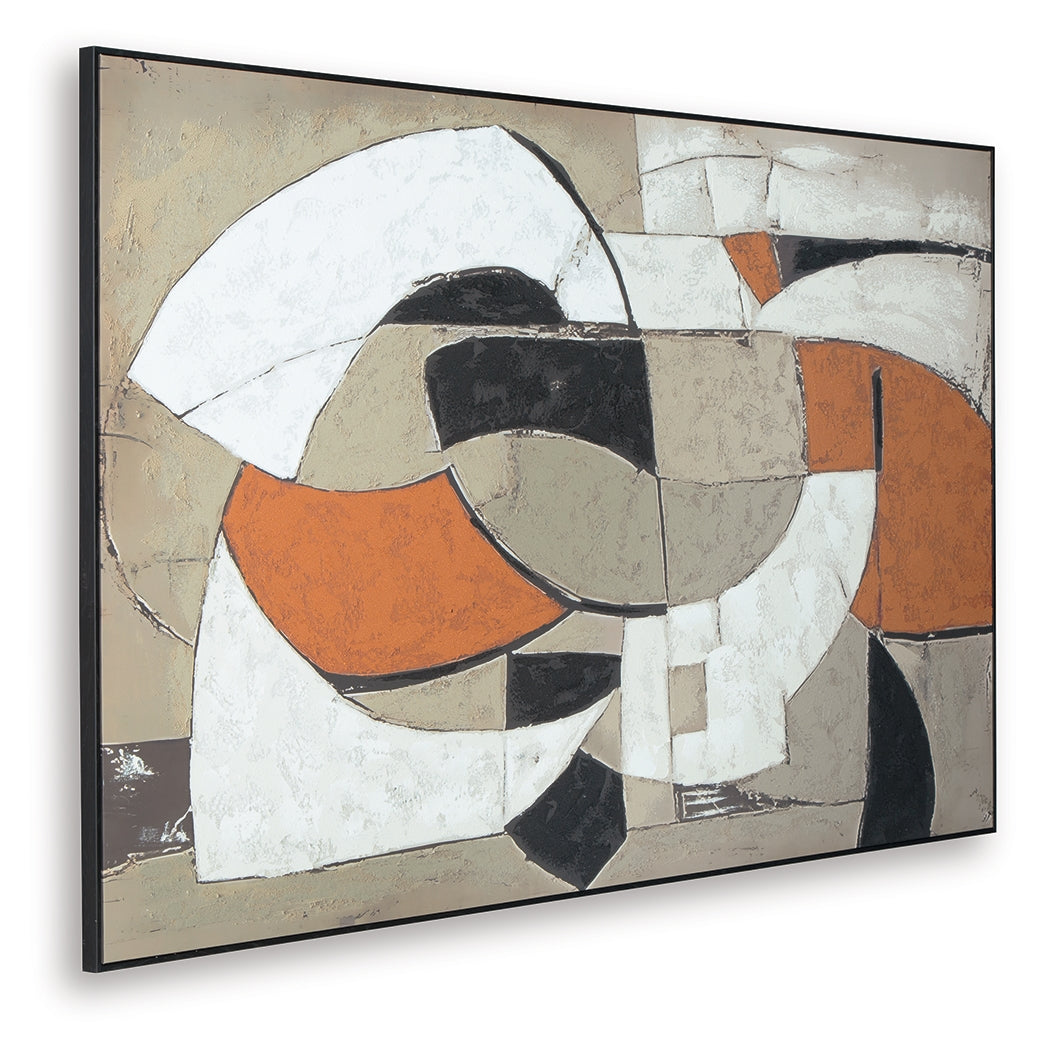Anchorstone Wall Art angled side view