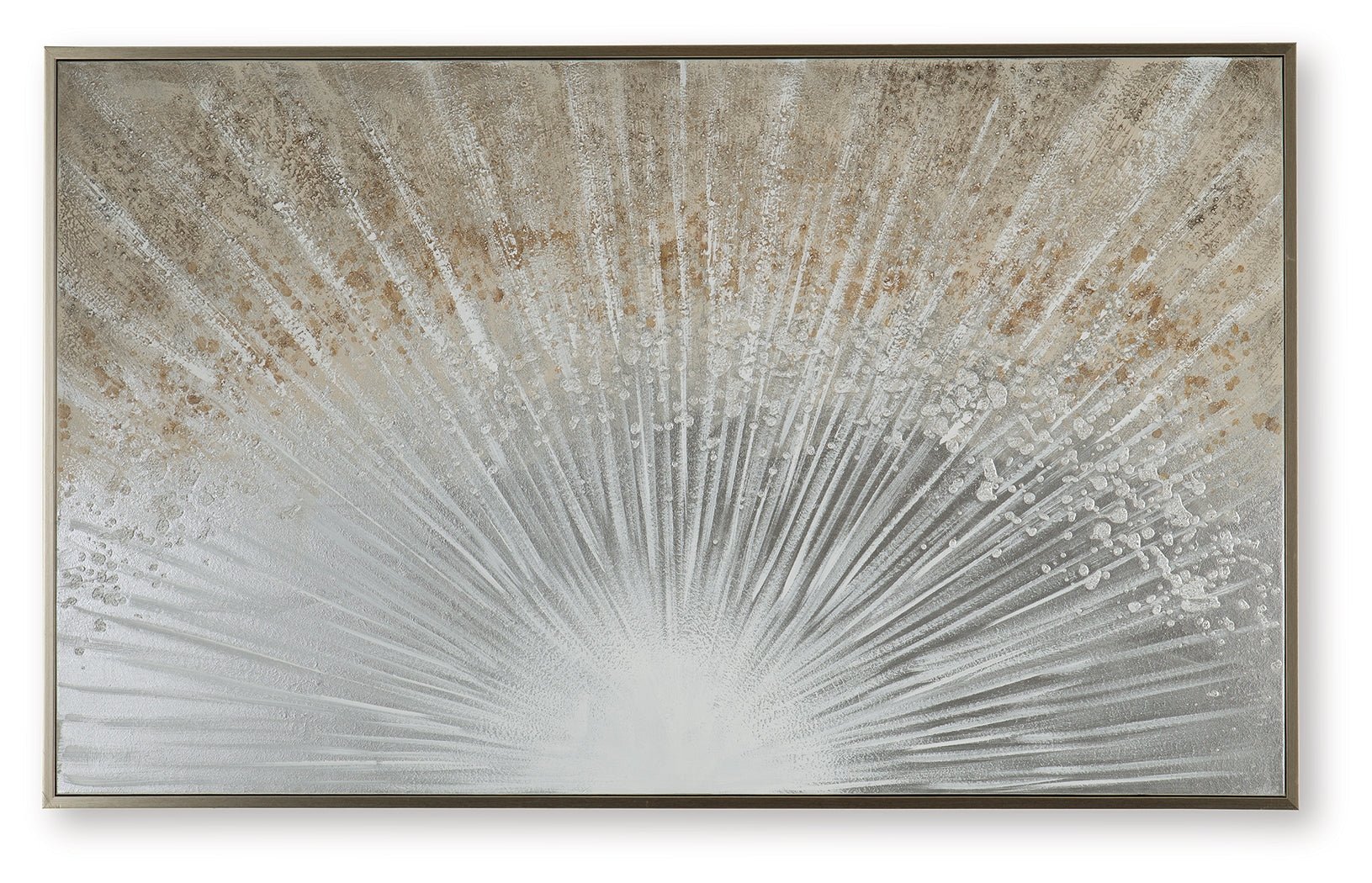 Alternate front view of Waldard abstract art