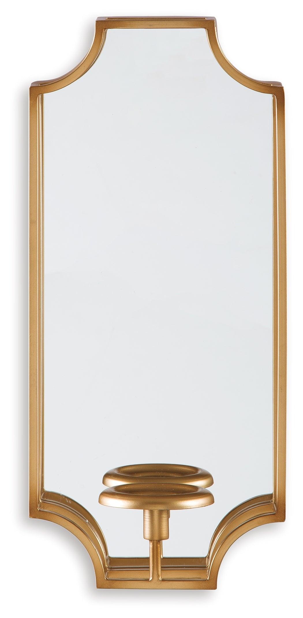 Dumi Gold Finish Wall Sconce side view