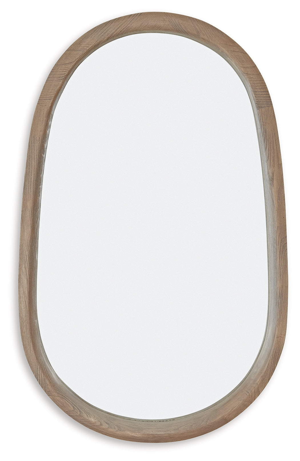 Aarilynn oval mirror head-on view
