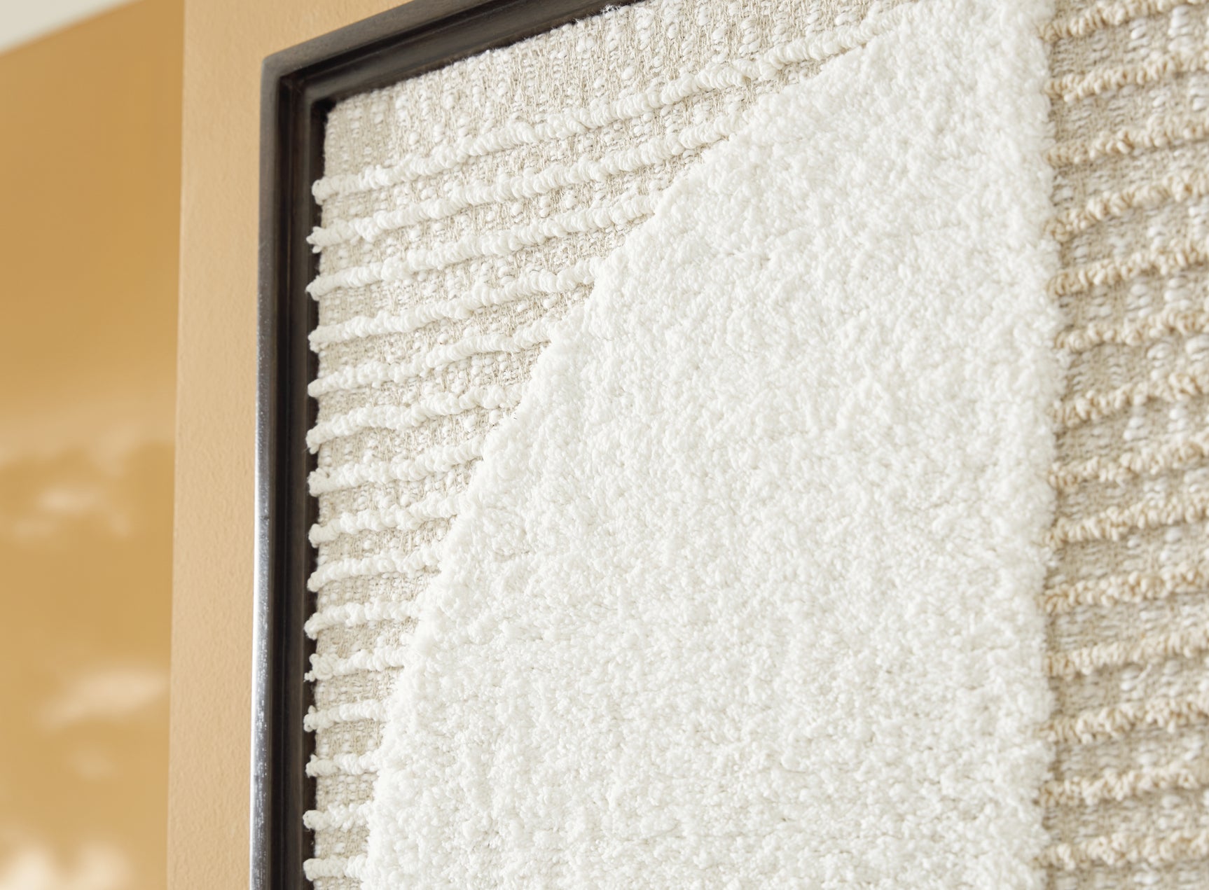 Detail of Bachard Wall Decor Woven Fabric Texture