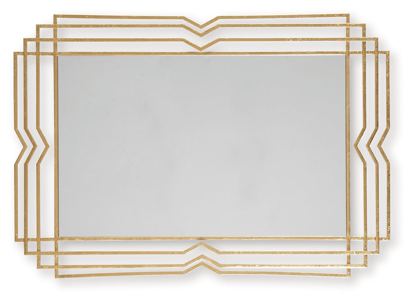 Claybrook Accent Mirror head on view