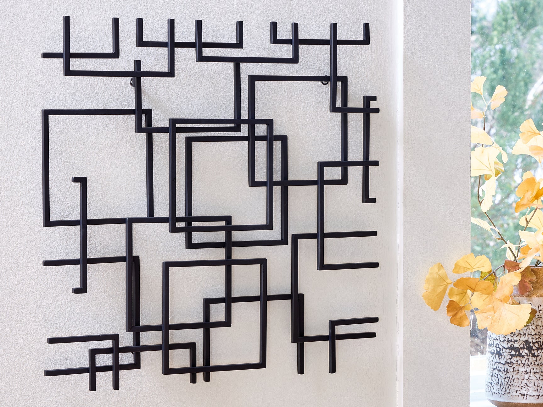 Aadanton Black Wall Decor