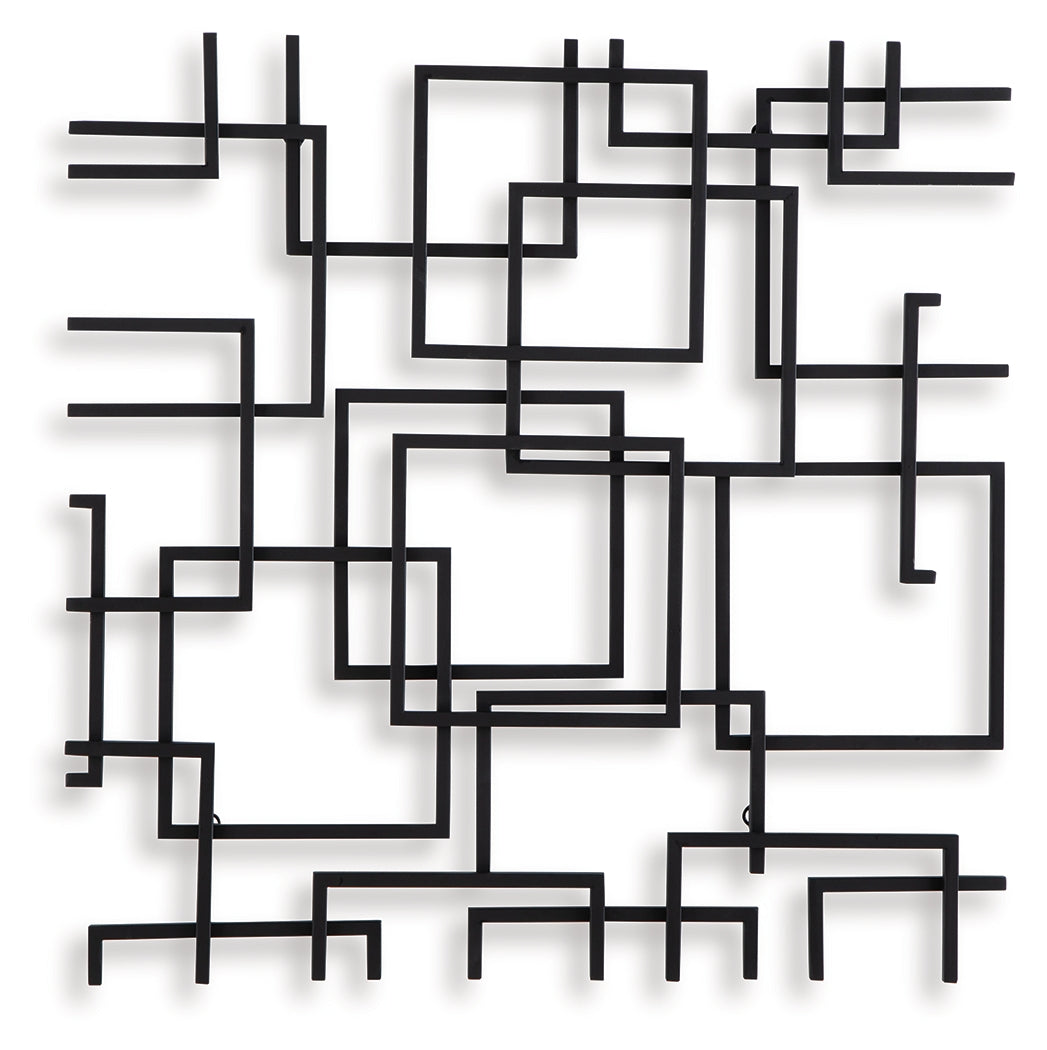 Aadanton Black Wall Decor