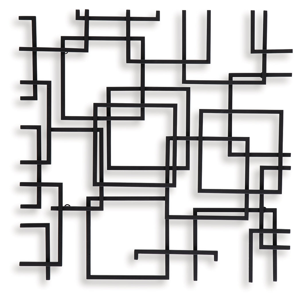 Aadanton Black Wall Decor