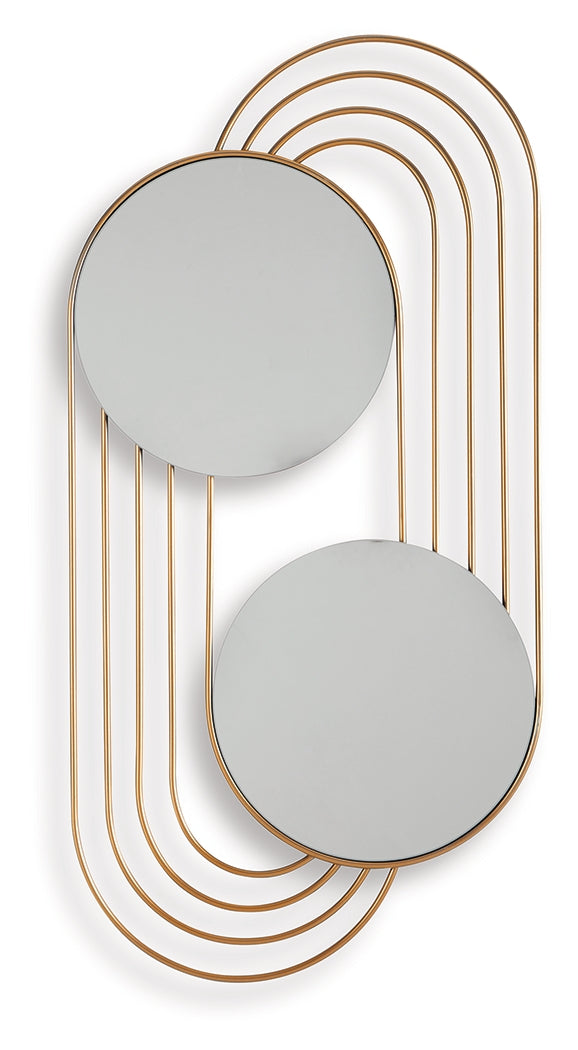Warrenley Accent Mirror head-on view