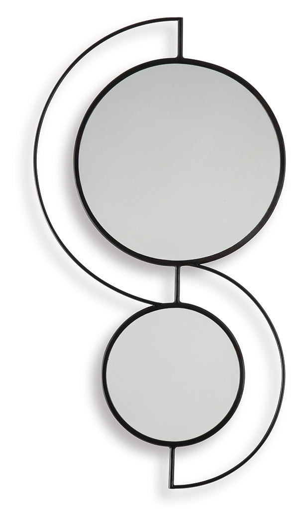 Shayham Accent Mirror angled detail