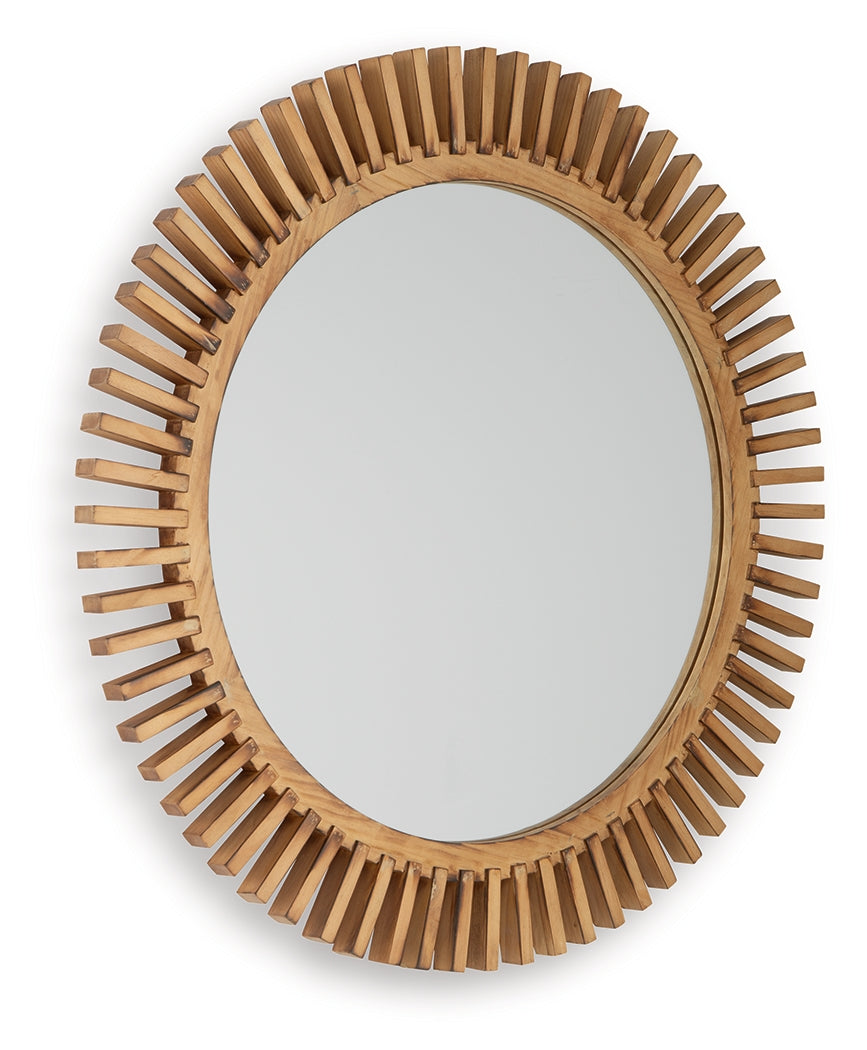 Tedwell Brown Accent Mirror