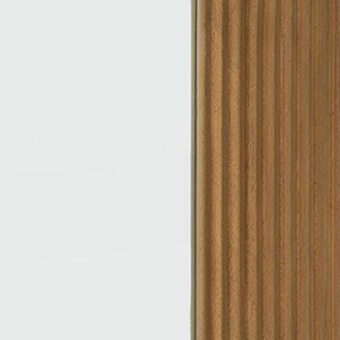 Ellisonville Brown Floor Mirror finish detail