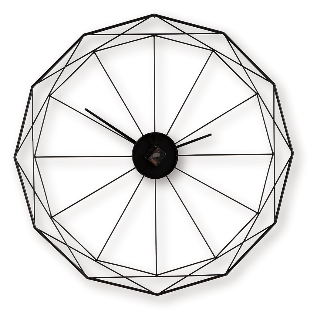 Back view showing keyhole bracket of Arkthorne wall clock