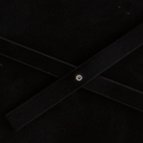 Arkthorne wall clock black finish sample swatch