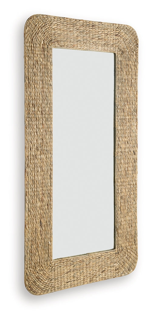 Norigan Floor Mirror angled side view
