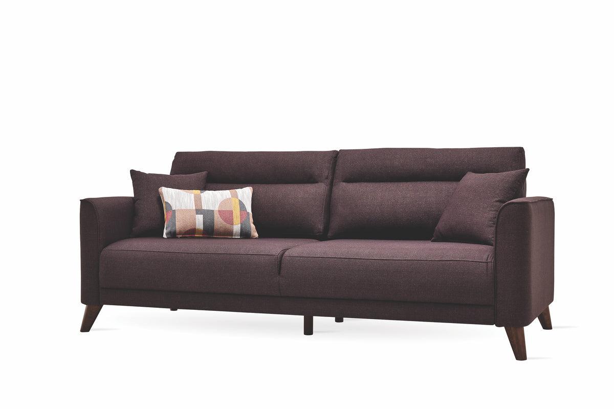 Alto sofa armless brown sleeper folded