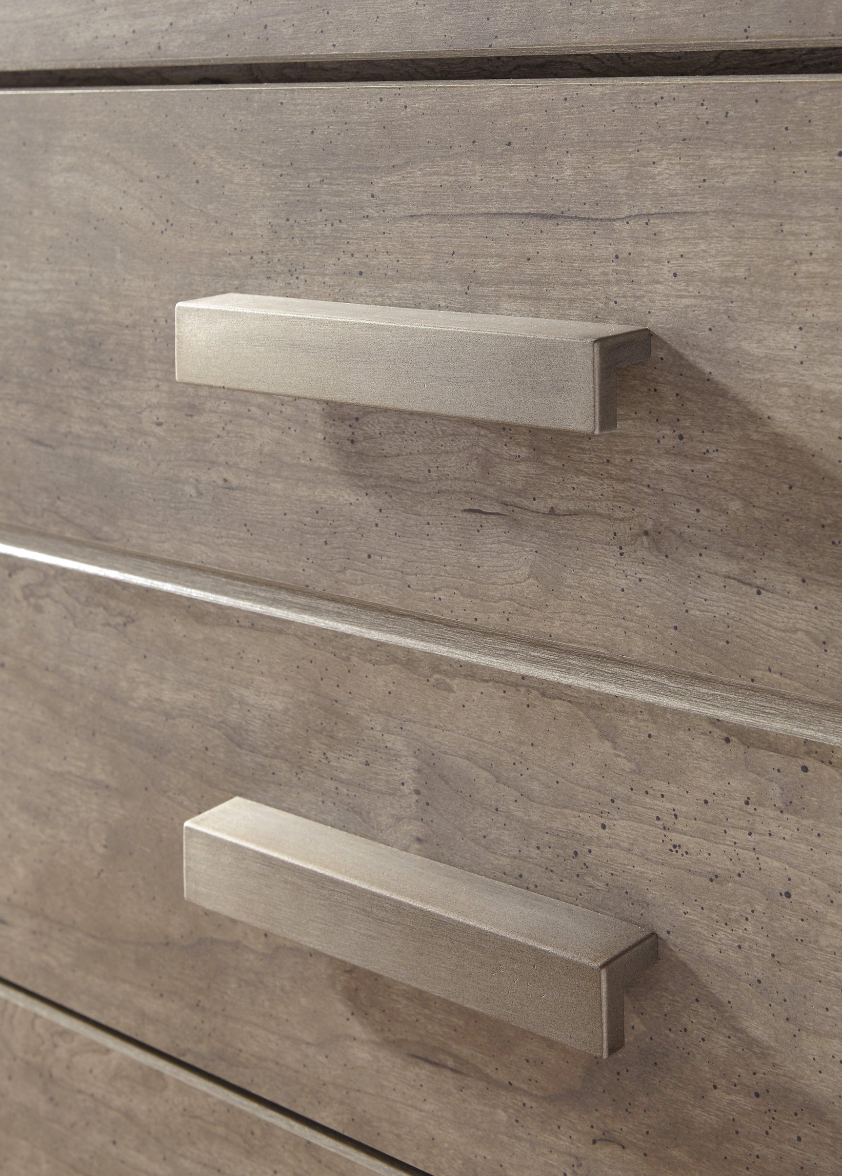 Culverbach Gray Chest Of Drawers handle detail