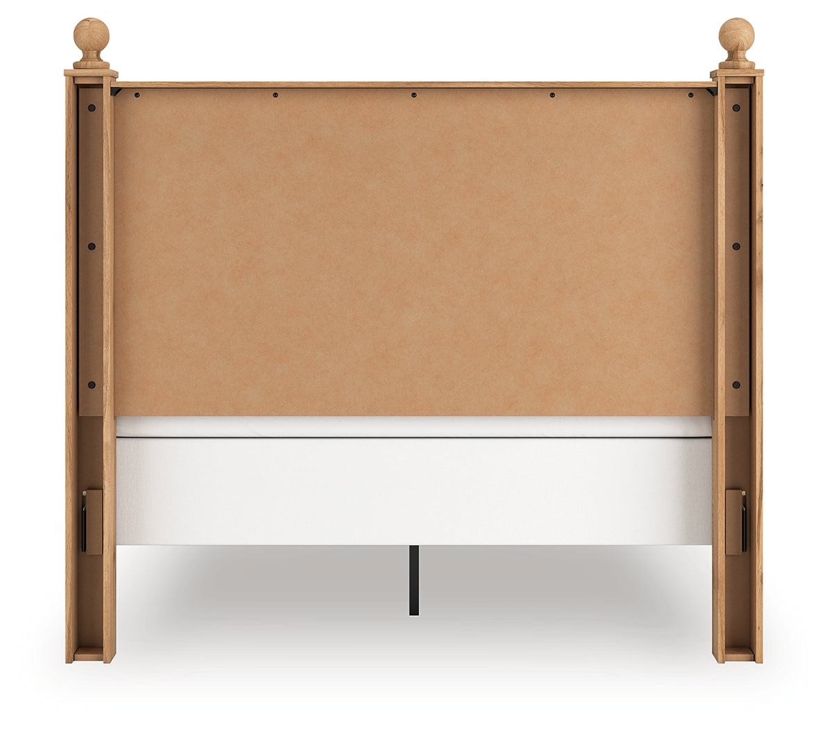 Aleaport Queen Panel Bed footboard detail