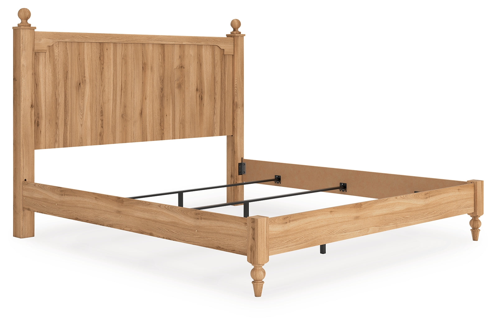 Aleaport King Panel Bed angled right side
