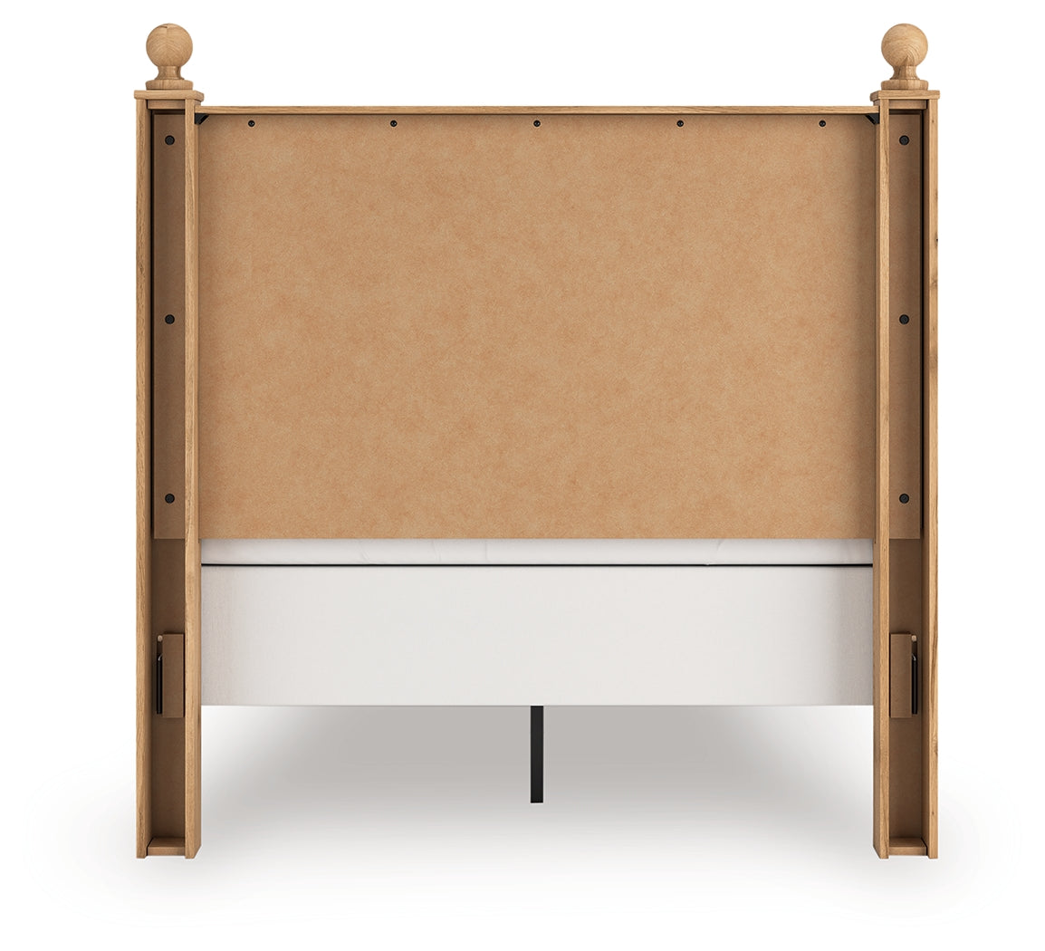 Aleaport Full Panel Bed rear view