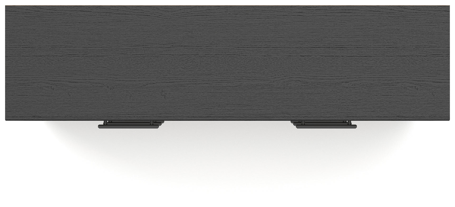 Broachmyn dresser top view showing oak grain texture