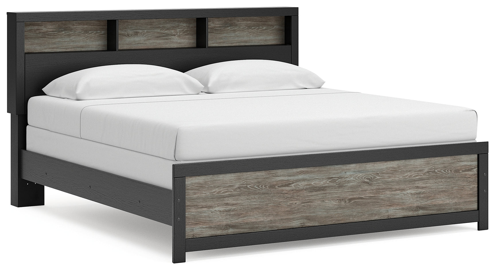 Broachmyn King Bookcase Bed side view